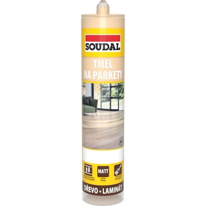 SOUDAL Tmel na parkety buk 280 ml SOUDAL Tmel na parkety buk 280 ml