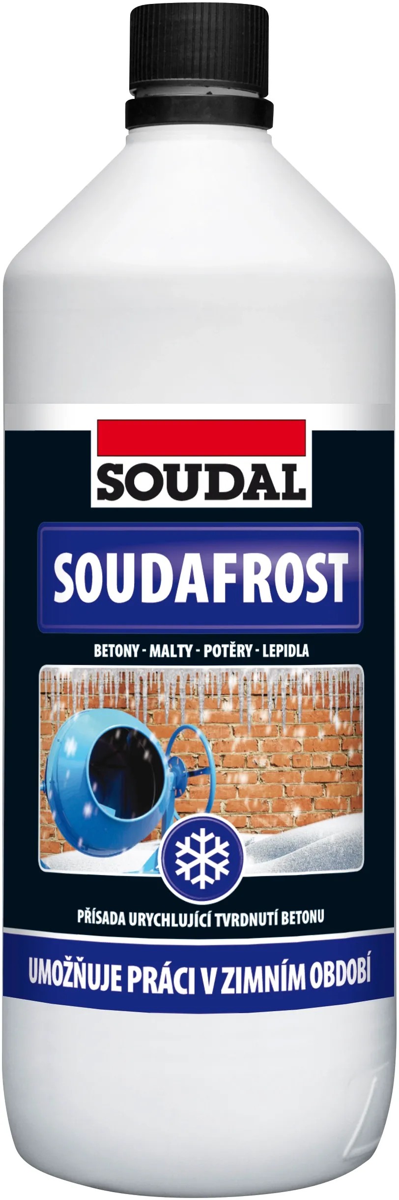 SOUDAL Přísada do betonu Soudafrost 1 l SOUDAL Přísada do betonu Soudafrost 1 l
