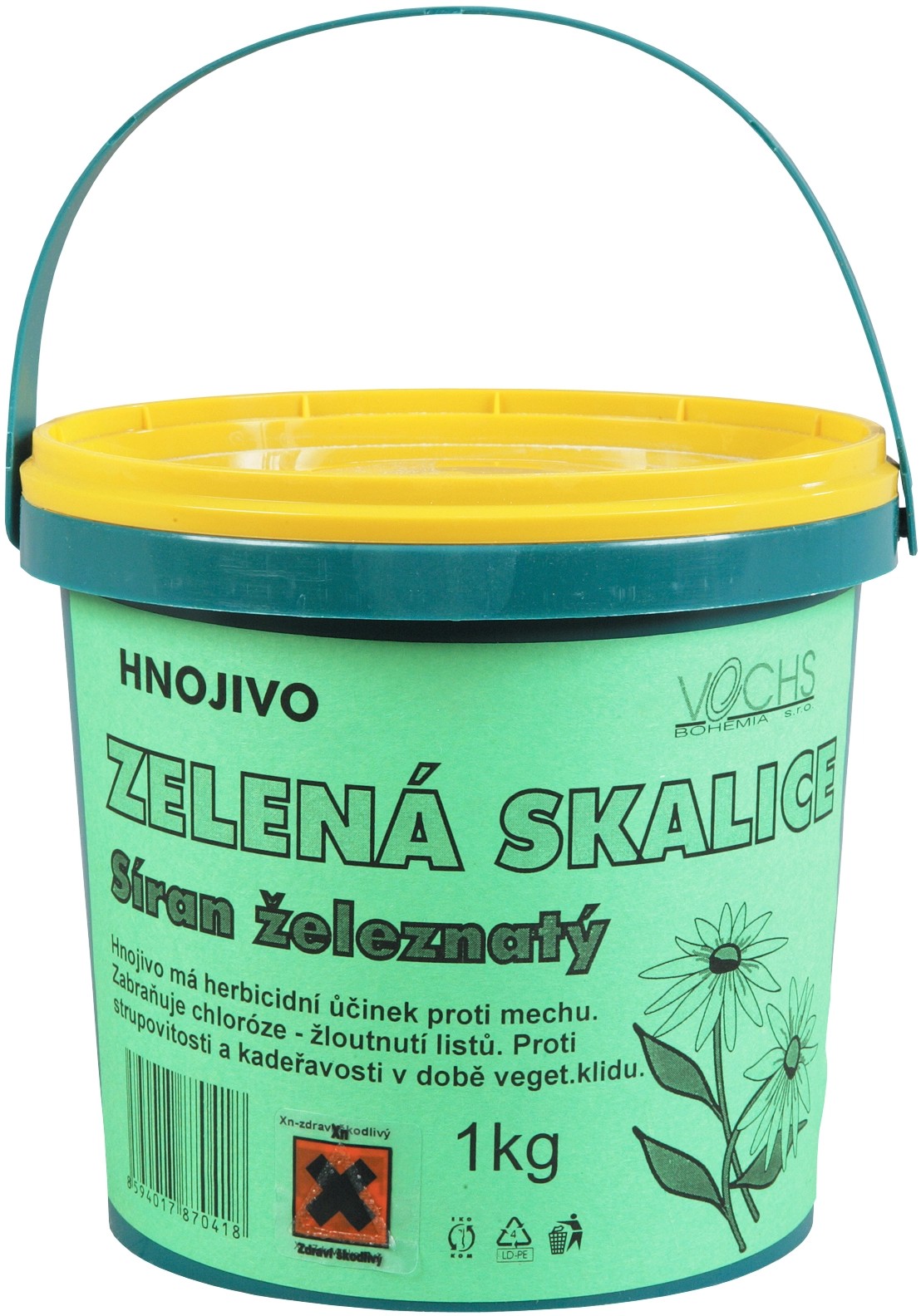 Skalice zelená pro podporu železa 1 kg Skalice zelená pro podporu železa 1 kg