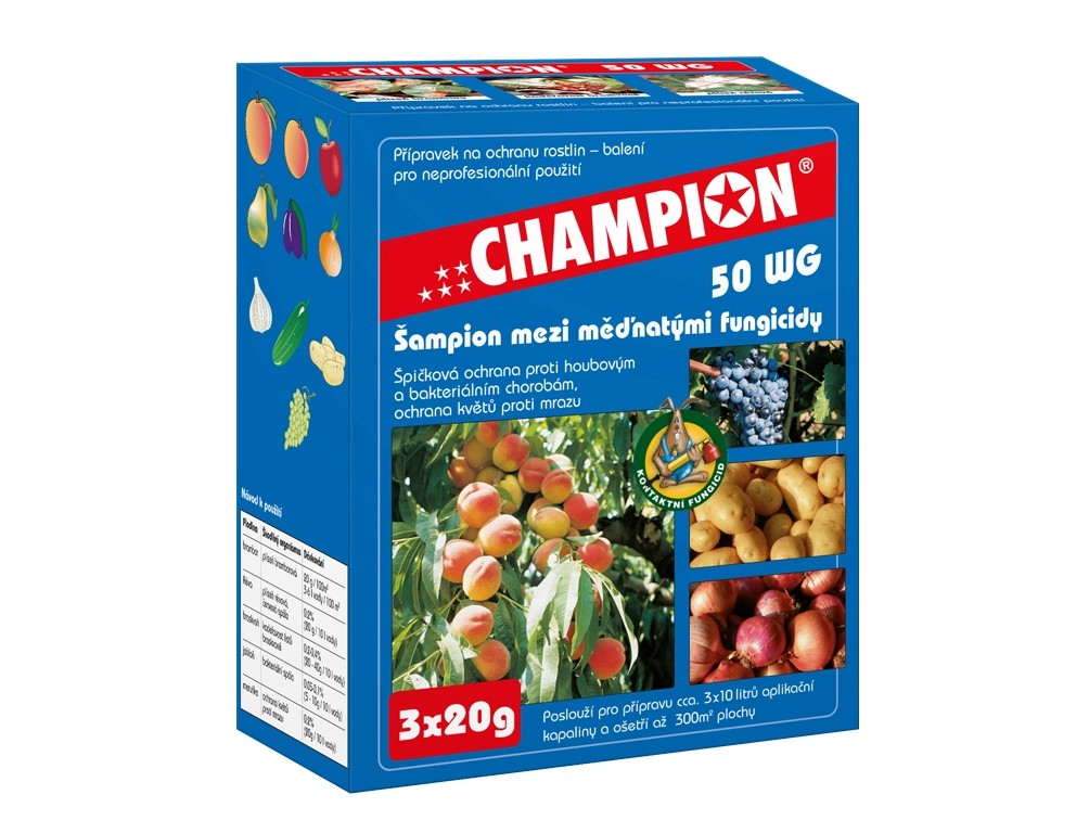 Lovela Fungicid CHAMPION 50 WG 3 x 20 g Lovela Fungicid CHAMPION 50 WG 3 x 20 g
