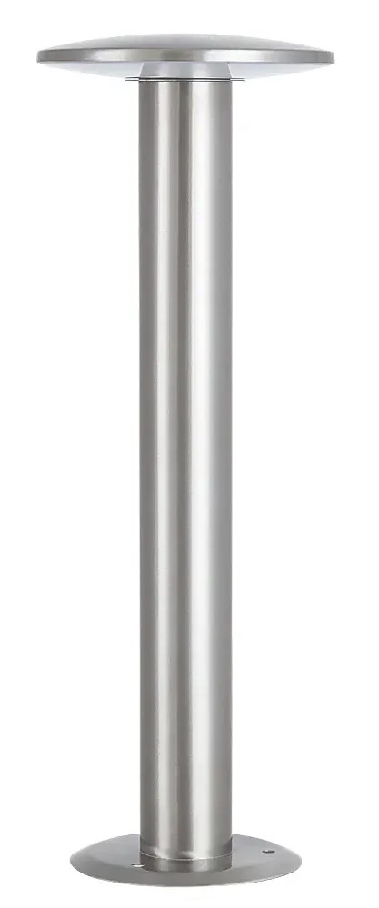Rabalux Venkovní sloupek Rostock, 7 W, 350 lm, saténový chrom, pr. 16 x 45 cm Rabalux Venkovní sloupek Rostock, 7 W, 350 lm, saténový chrom, pr. 16 x 45 cm