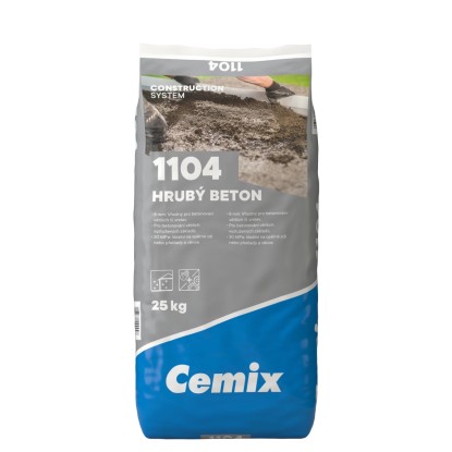 Cemix 1104 Hrubý beton 25 kg (PE) Cemix 1104 Hrubý beton 25 kg (PE)