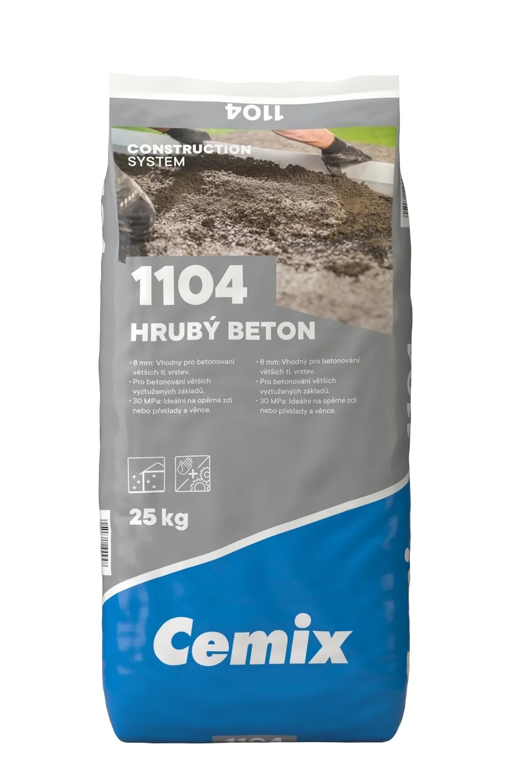 Cemix 1104 Hrubý beton 25 kg (PE) Cemix 1104 Hrubý beton 25 kg (PE)