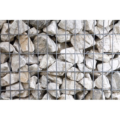 Vyplněný spirálový gabion Scherf, 150x100x100 cm, velikost ok 5x10 cm. Kamenný koš pro zahradní design. Vyplněný spirálový gabion Scherf, 150x100x100 cm, velikost ok 5x10 cm. Kamenný koš pro zahradní design.