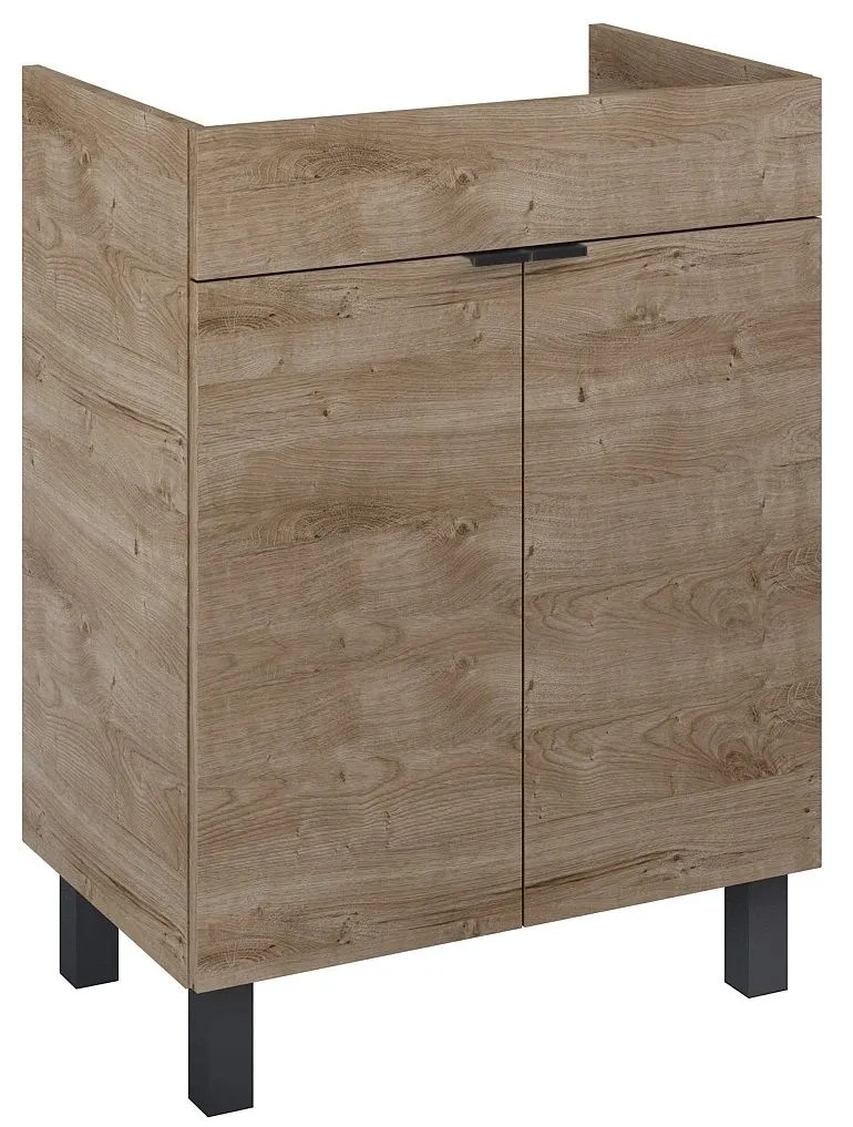 Roca Umyvadlová skříňka Cheese 2.0 2D, dub Canela s nožičkami, 80,9x60x38,4 cm Roca Umyvadlová skříňka Cheese 2.0 2D, dub Canela s nožičkami, 80,9x60x38,4 cm