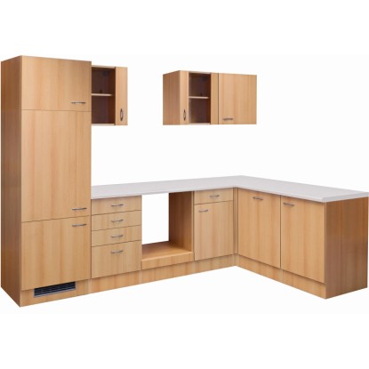Flex-Well Kuchyně Nano 280x170 cm/typ2 - bez el.spotřebičů a dřezu Flex-Well Kuchyně Nano 280x170 cm/typ2 - bez el.spotřebičů a dřezu