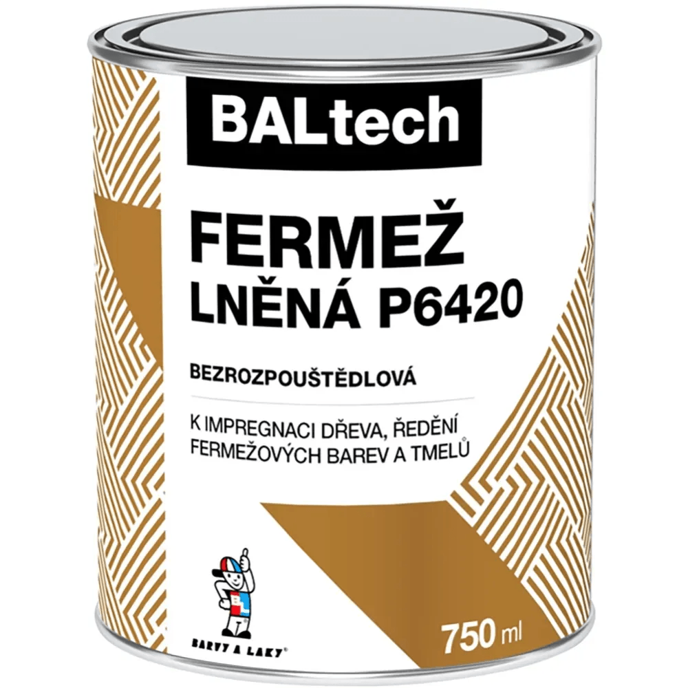 Fermež lněná P6420 bezbarvá 750 ml Fermež lněná P6420 bezbarvá 750 ml