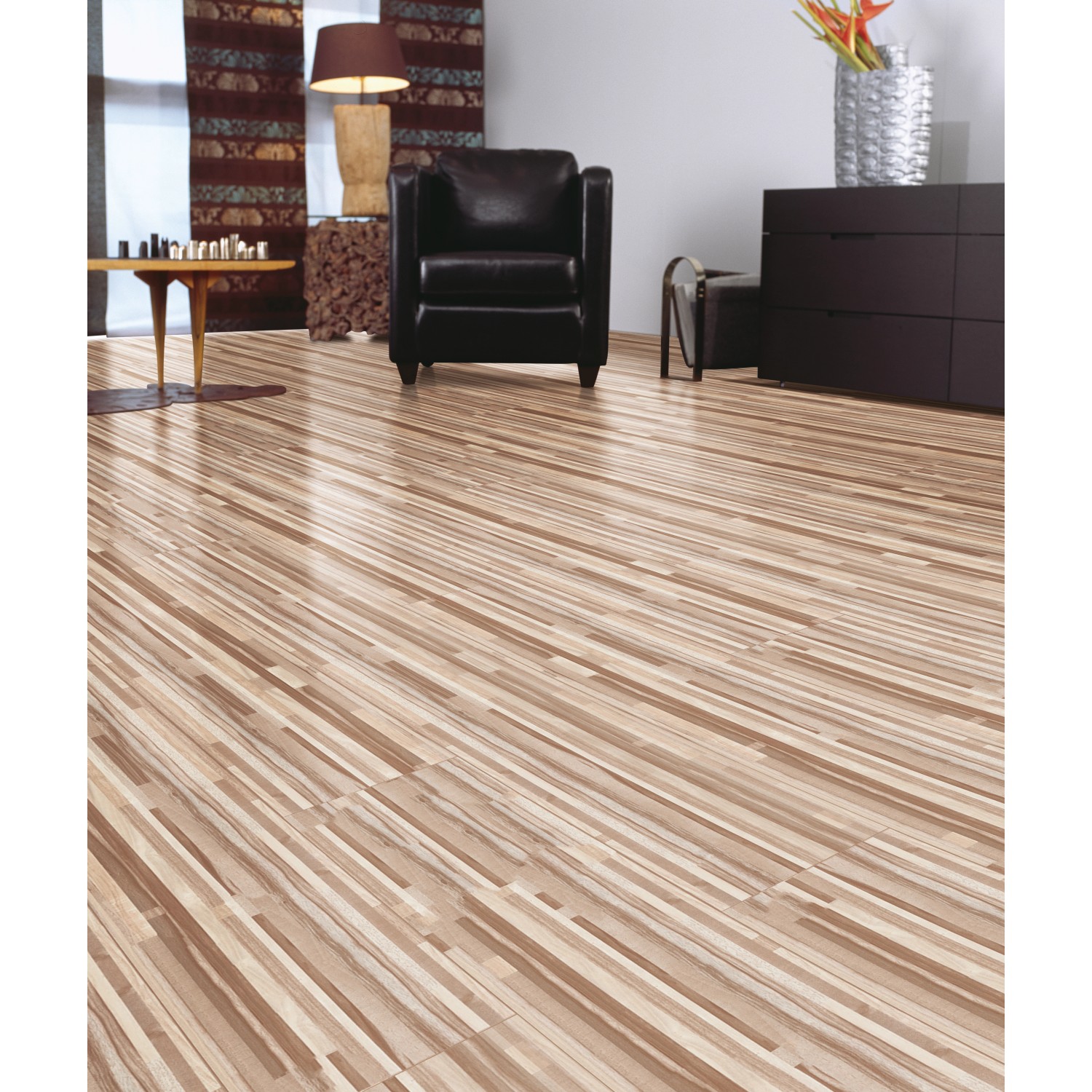 OBI Laminátová podlaha Comfort Listone pórovitá 1380 x 193 x 8 mm