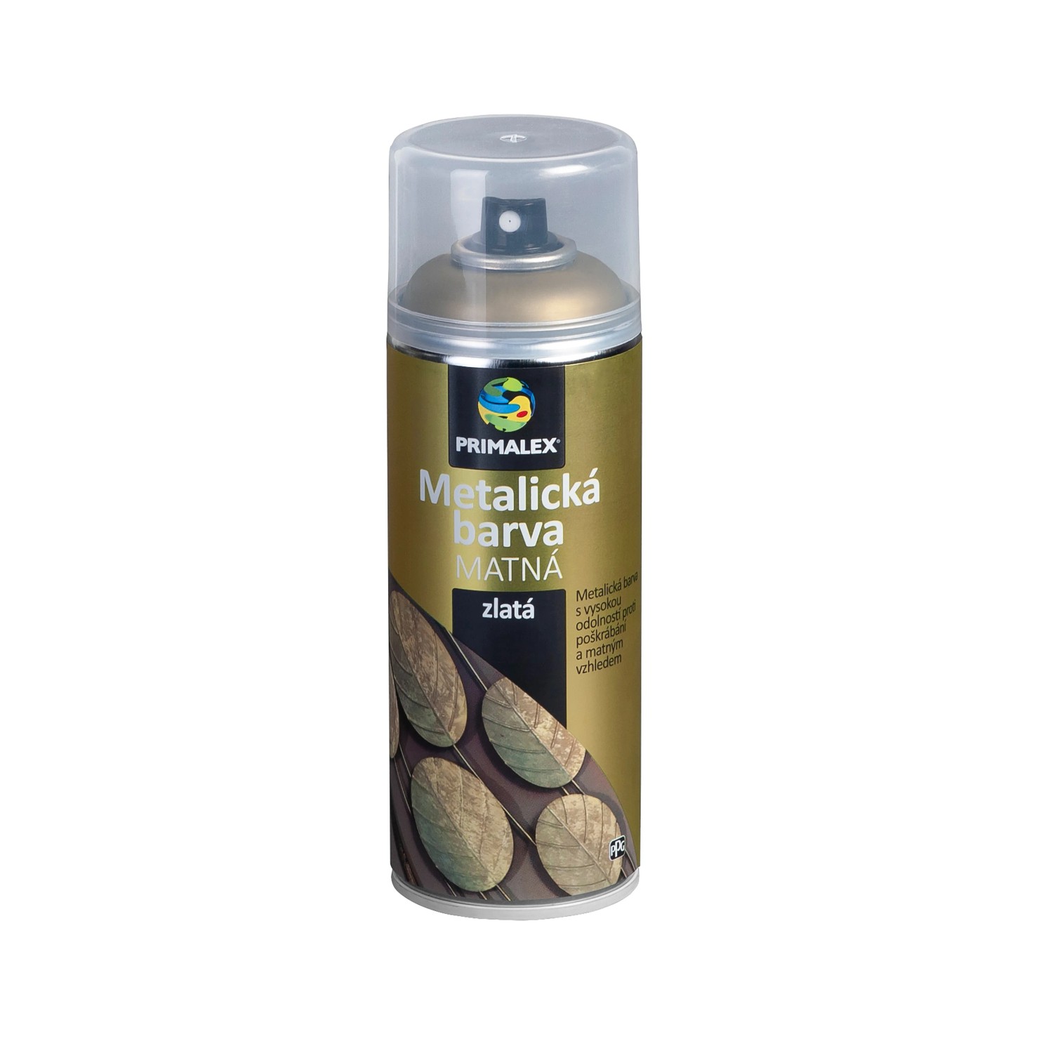 PRIMALEX Metalická barva ve spreji zlatá 400 ml PRIMALEX Metalická barva ve spreji zlatá 400 ml