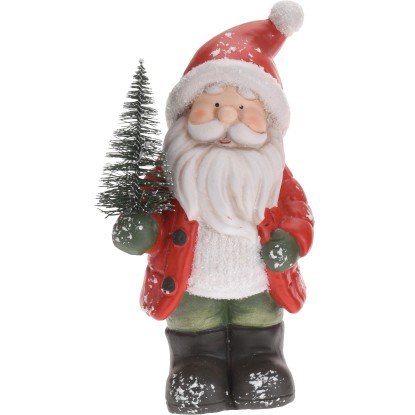 Vánoční figurka s vánočním stromečkem 24 cm ve 4 provedeních Vánoční figurka s vánočním stromečkem 24 cm ve 4 provedeních