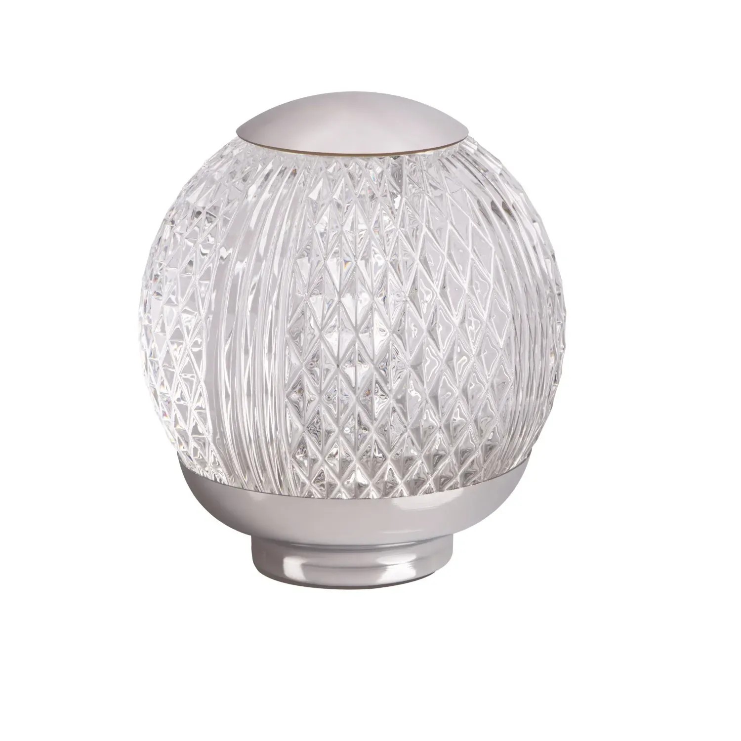 KingBerry Stolní LED lampička CRYSTAL, RBG, pr. 11 x 11,5 cm KingBerry Stolní LED lampička CRYSTAL, RBG, pr. 11 x 11,5 cm