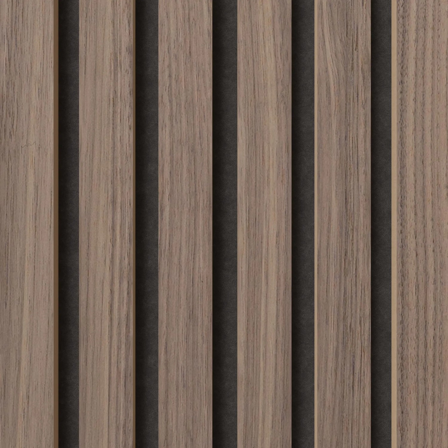 Akustický panel na stěnu ořech, MDF s černou akustickou plstí, 60 cm, 2 ks. Akustický panel na stěnu ořech, MDF s černou akustickou plstí, 60 cm, 2 ks.
