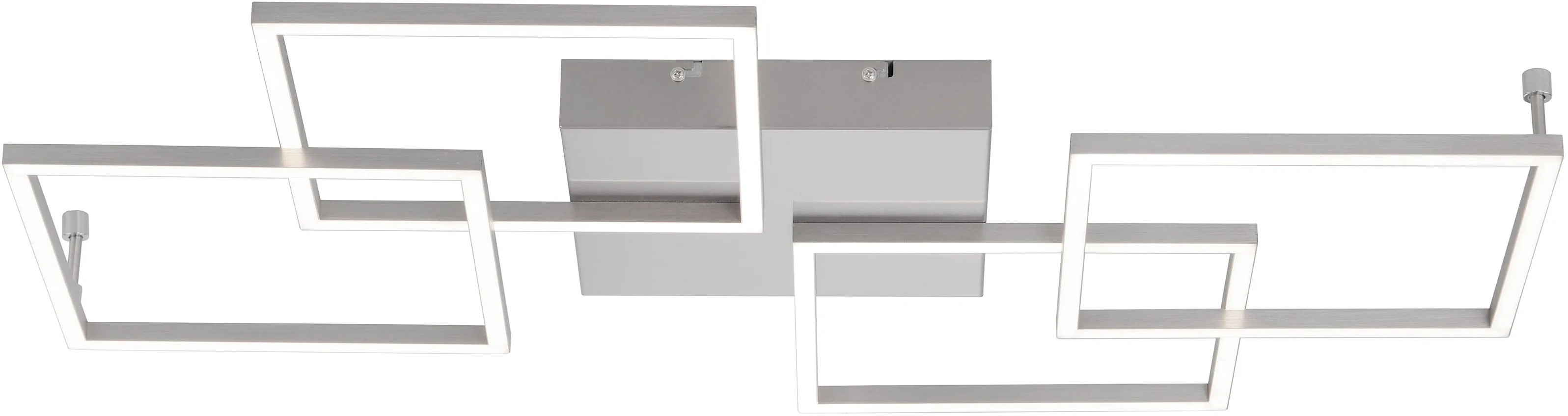 Paul Neuhaus Stropní LED svítidlo Inigo, 4x7,7 W, ocel, 80,5 x 51,5 cm Paul Neuhaus Stropní LED svítidlo Inigo, 4x7,7 W, ocel, 80,5 x 51,5 cm