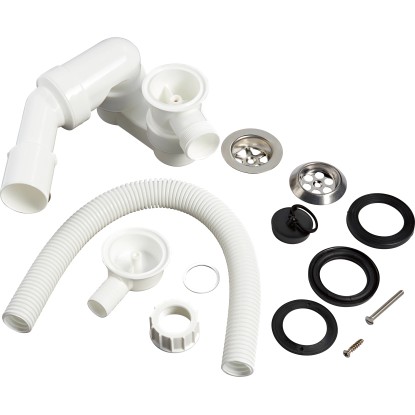 Výpusť 44,8 mm (G 1 1/2) bílá Výpusť 44,8 mm (G 1 1/2) bílá