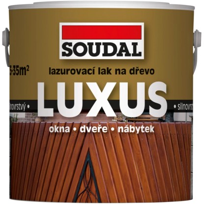 SOUDAL Lazura Luxus mahagon 2,5 l SOUDAL Lazura Luxus mahagon 2,5 l