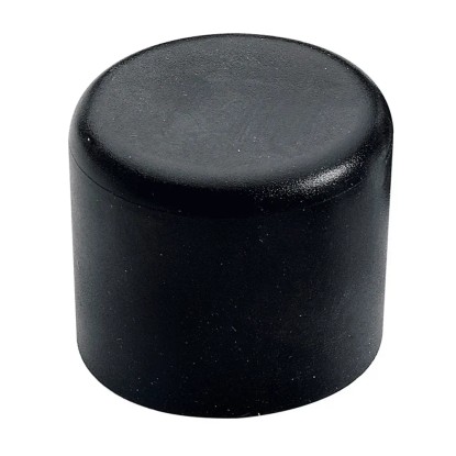 Černá krytka Hettich pro kulaté trubky (Ø 30 mm) na ochranu podlah. Černá krytka Hettich pro kulaté trubky (Ø 30 mm) na ochranu podlah.