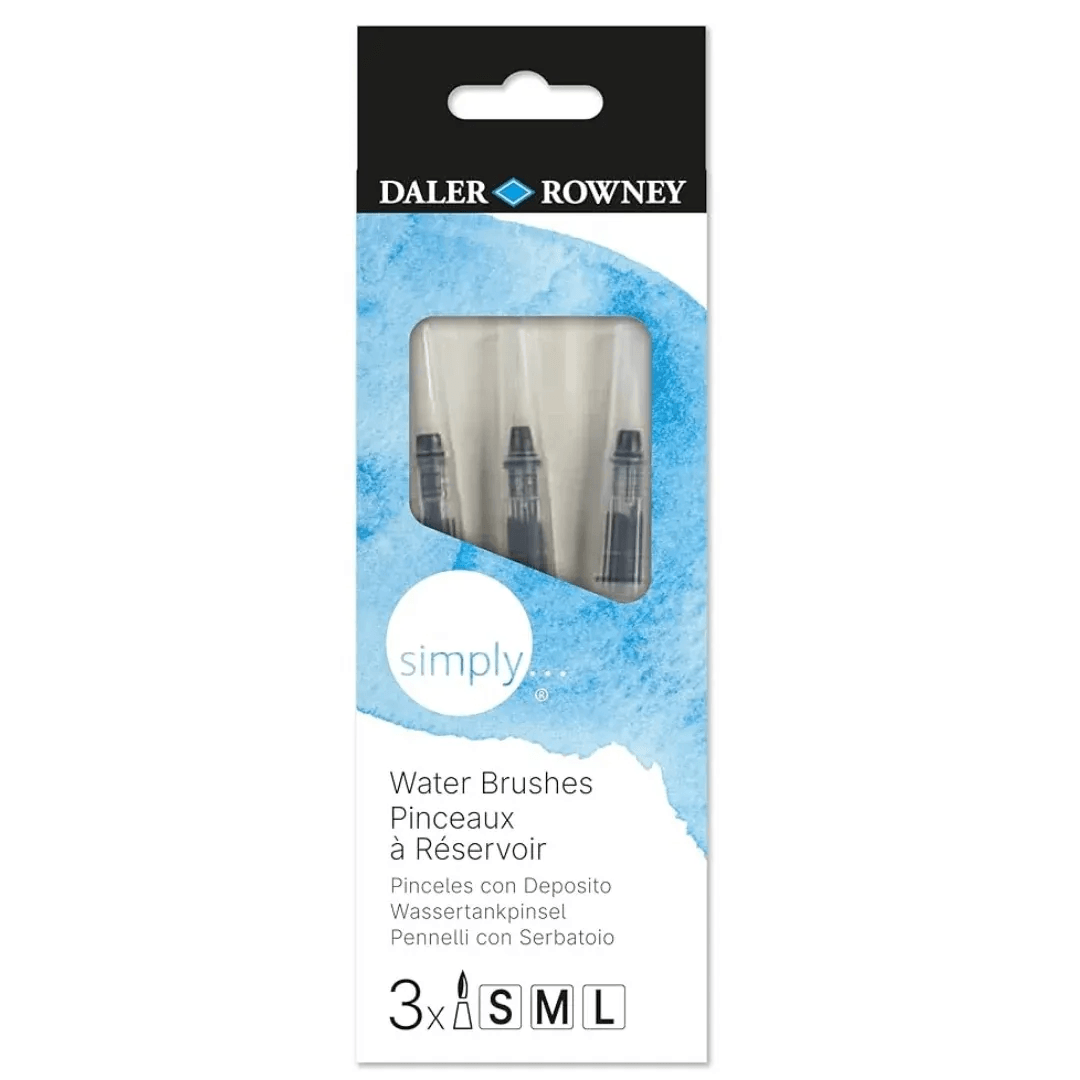 Daler Rowney Sada vodních štětců SIMPLY, 3 ks Daler Rowney Sada vodních štětců SIMPLY, 3 ks