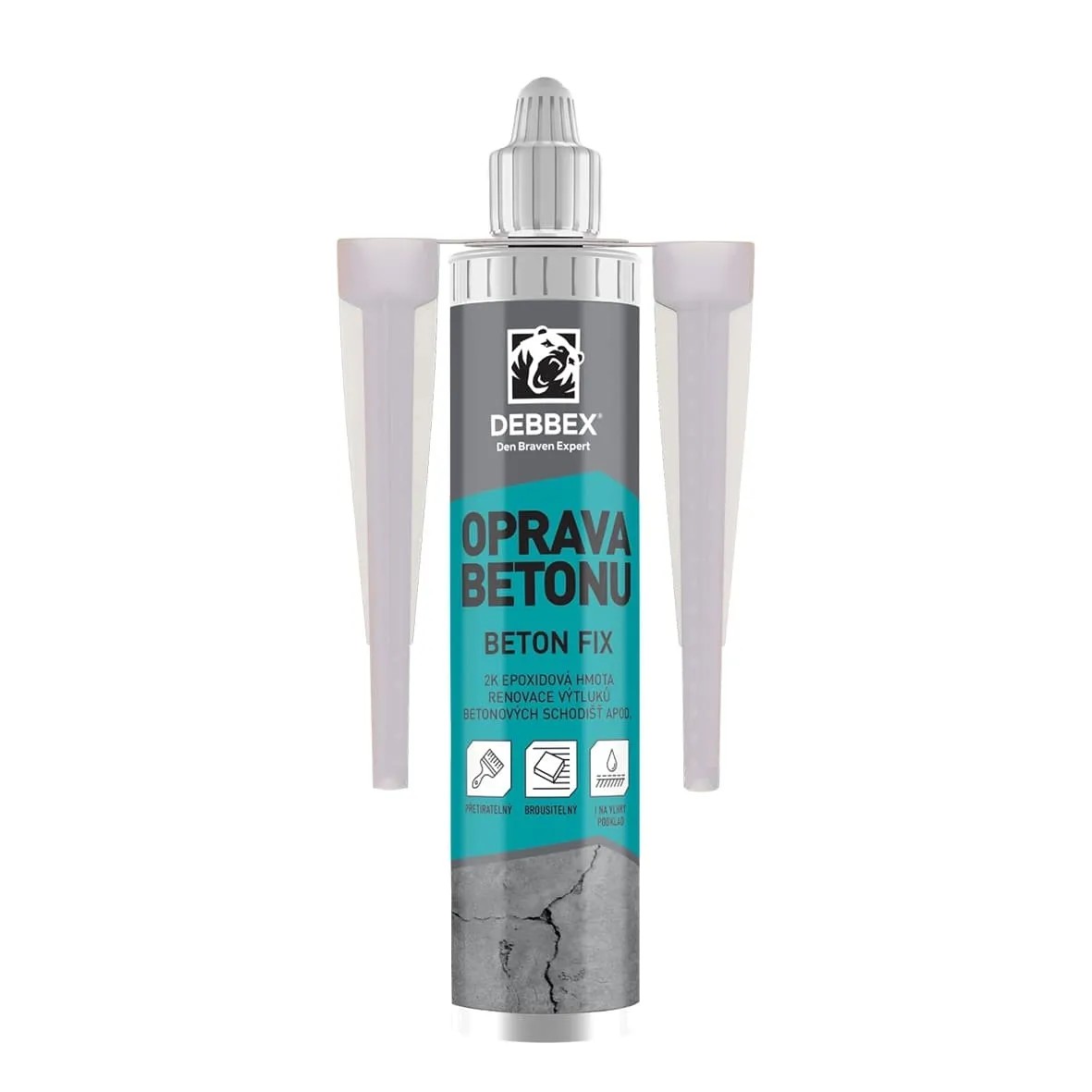 Den Braven Oprava betonu BETON FIX DEBBEX 480 g Den Braven Oprava betonu BETON FIX DEBBEX 480 g