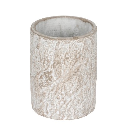 Wenko Kelímek na zubní kartáčky Albacete, cement, pr. 8,5 x 10,5 cm Wenko Kelímek na zubní kartáčky Albacete, cement, pr. 8,5 x 10,5 cm