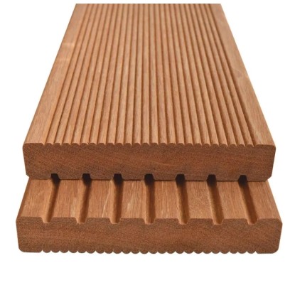 Asko Terasové prkno rýhované hrubé/jemné Bangkirai, 4900 x 25 x 145 mm Asko Terasové prkno rýhované hrubé/jemné Bangkirai, 4900 x 25 x 145 mm
