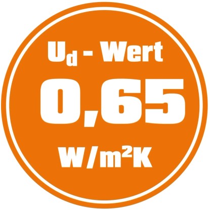 Hodnota Ud 0,65 W/m²K pro vchodové dveře Thermospace Oslo Prime Hodnota Ud 0,65 W/m²K pro vchodové dveře Thermospace Oslo Prime