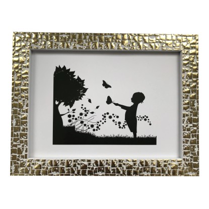 Bondecor Fotorámeček plastový strukturovaný, lišta 19/13 mm, zlatý, 10 x 15 cm Bondecor Fotorámeček plastový strukturovaný, lišta 19/13 mm, zlatý, 10 x 15 cm