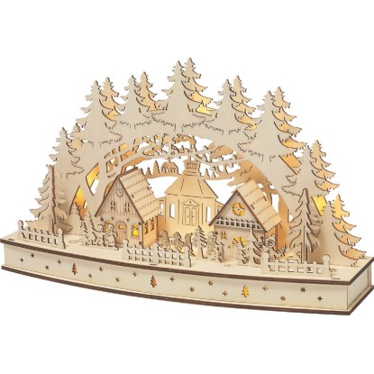 LED objekt vánoční vesnička 2 LED objekt vánoční vesnička 2