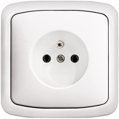 ABB 1násobná zásuvka TANGO 5518A-W2349 B bílá, 48 x 150 x 110 mm ABB 1násobná zásuvka TANGO 5518A-W2349 B bílá, 48 x 150 x 110 mm