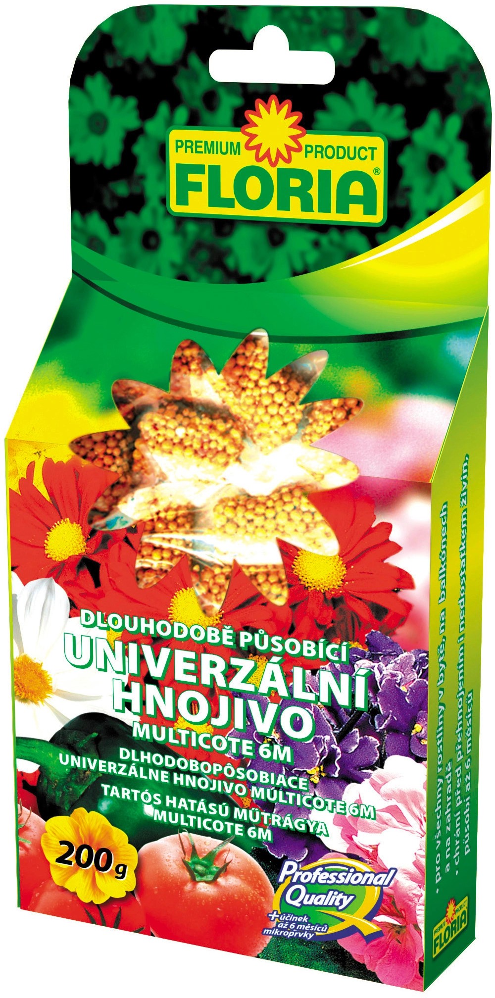 Floria Hnojivo pro celou zahradu multicote 200 g Floria Hnojivo pro celou zahradu multicote 200 g