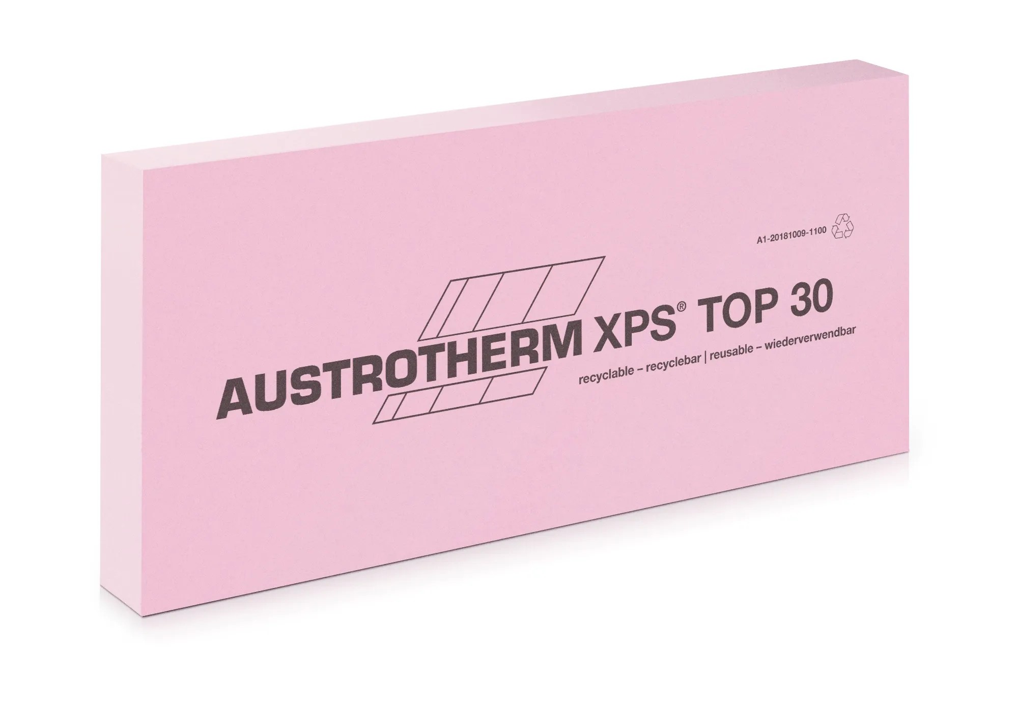 Růžová izolační deska Austrotherm XPS TOP 30 pro tepelnou izolaci. Růžová izolační deska Austrotherm XPS TOP 30 pro tepelnou izolaci.