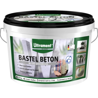 Ultrament Řemeslný beton šedý 3,5 kg Ultrament Řemeslný beton šedý 3,5 kg