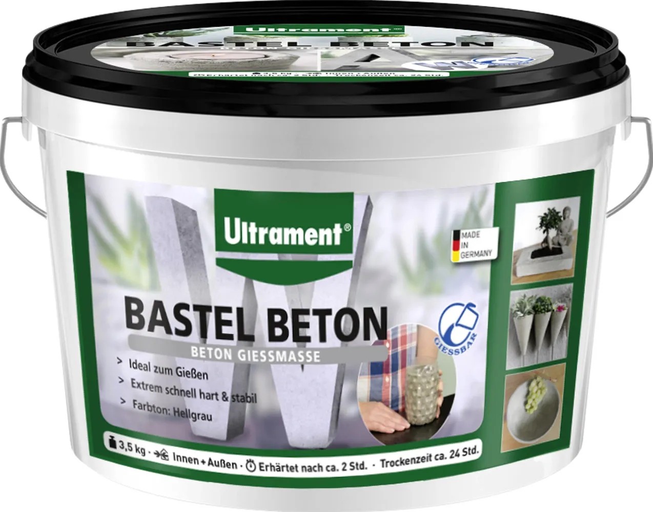 Ultrament Řemeslný beton šedý 3,5 kg Ultrament Řemeslný beton šedý 3,5 kg