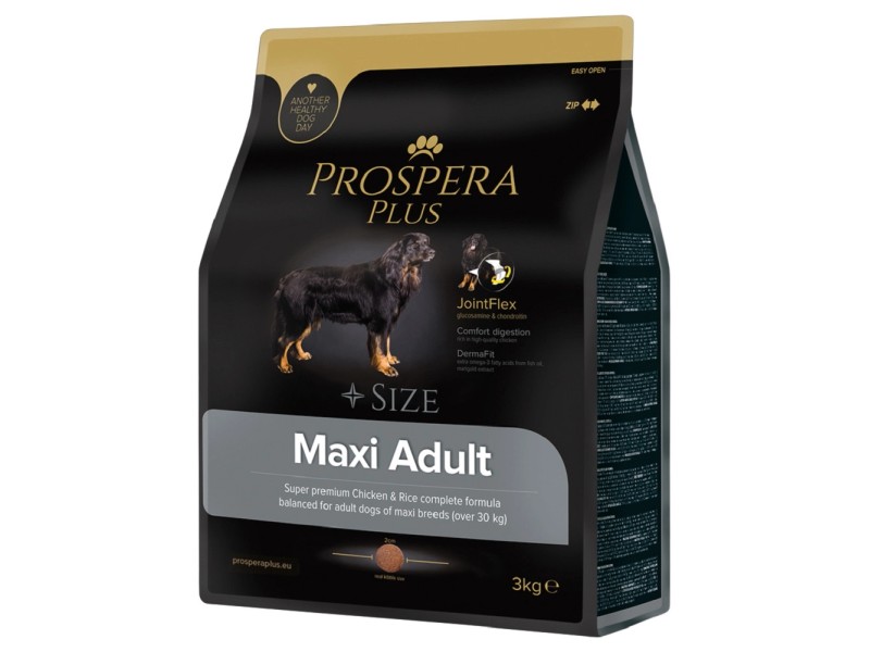 Prospera Plus Granule pro psy Maxi Adult kuře s rýží 3 kg koupit v OBI