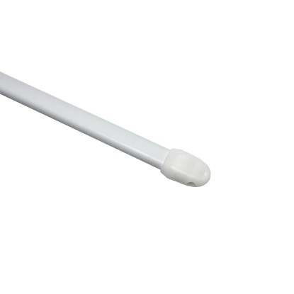 Gardinia Vitrážní tyčka plochá, bílá, 2 ks, pr. 11 mm, 80 - 120 cm Gardinia Vitrážní tyčka plochá, bílá, 2 ks, pr. 11 mm, 80 - 120 cm