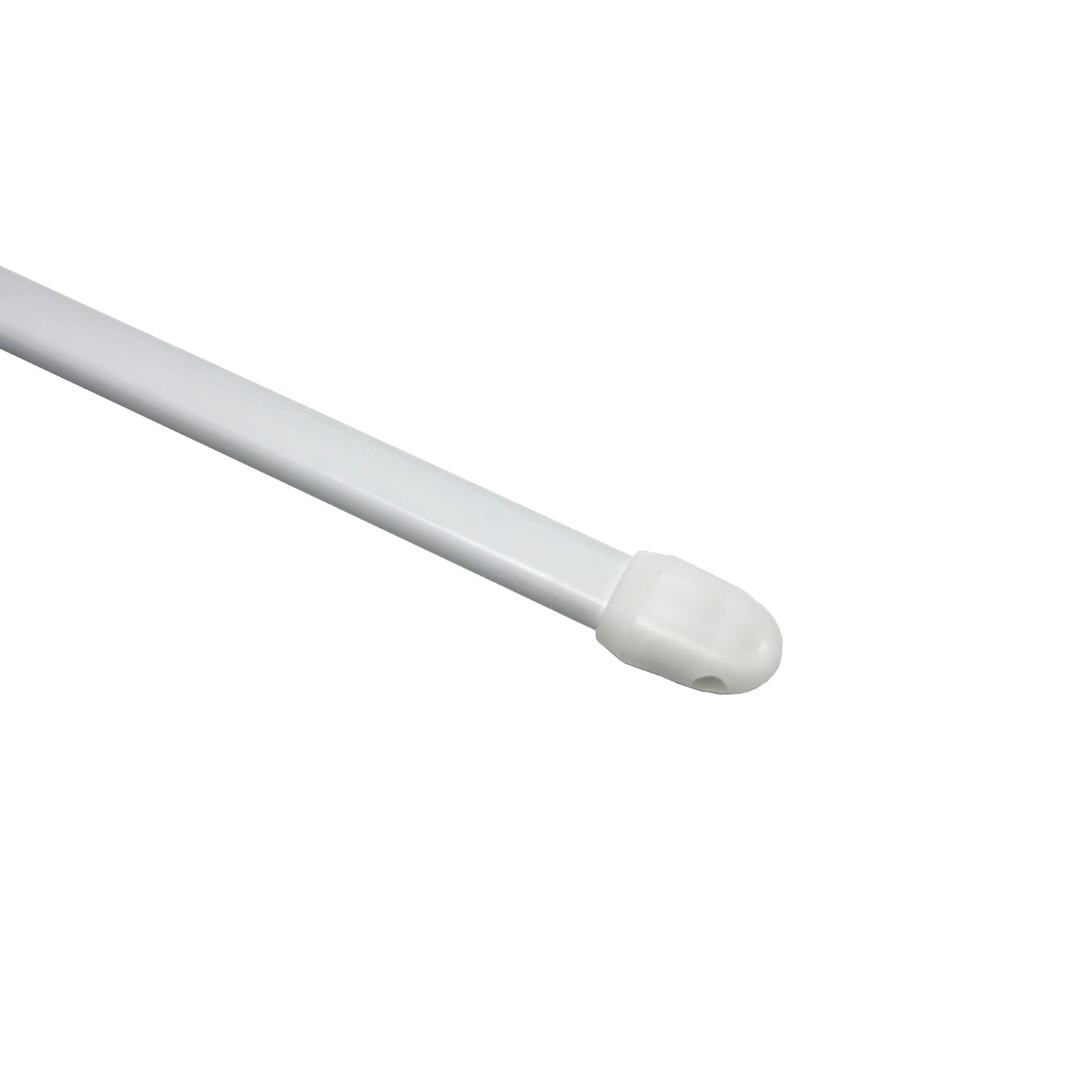 Gardinia Vitrážní tyčka plochá, bílá, 2 ks, pr. 11 mm, 80 - 120 cm Gardinia Vitrážní tyčka plochá, bílá, 2 ks, pr. 11 mm, 80 - 120 cm