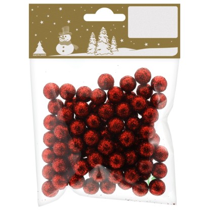 GEROMA Polystyrenové kuličky červené cca 1 cm, 10 g GEROMA Polystyrenové kuličky červené cca 1 cm, 10 g