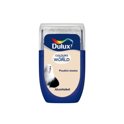 Dulux Tester, interiérová barva Colours Of The World pouštní stezka 30 ml Dulux Tester, interiérová barva Colours Of The World pouštní stezka 30 ml