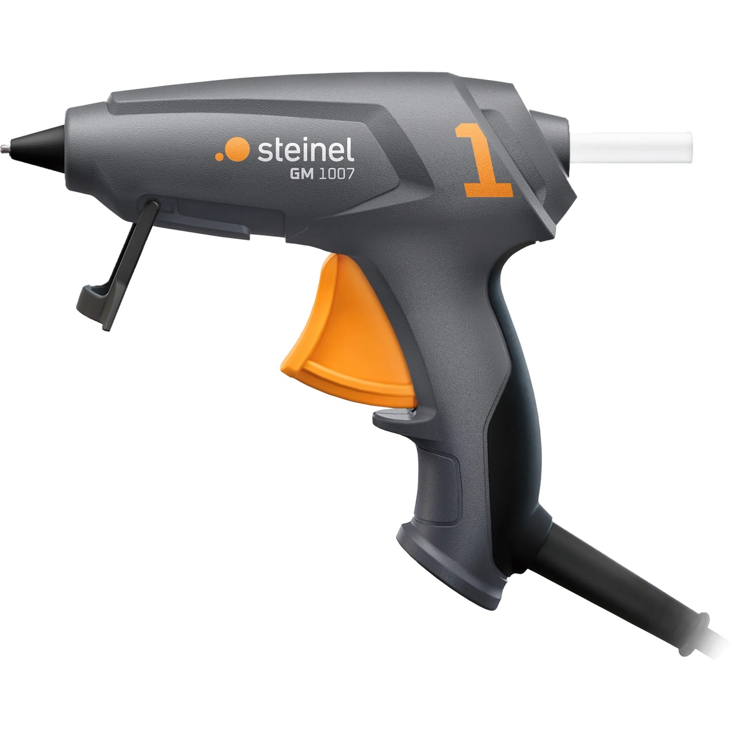 Steinel tavná pistole GlueMatic 1007 se 6 tavnými tyčinkami, šedá/oranžová. Steinel tavná pistole GlueMatic 1007 se 6 tavnými tyčinkami, šedá/oranžová.