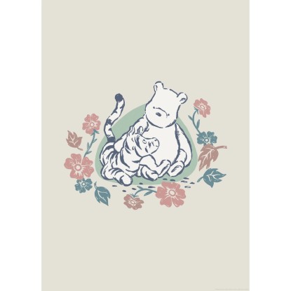 Komar Plakát Disney Winnie the Pooh Flowers and Friends 50 cm x 70 cm Komar Plakát Disney Winnie the Pooh Flowers and Friends 50 cm x 70 cm