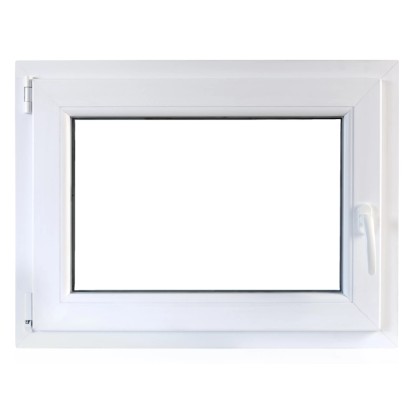 TeraGlass Okno plastové TP4000, bílé, 600 x 600 x 60 mm, L TeraGlass Okno plastové TP4000, bílé, 600 x 600 x 60 mm, L
