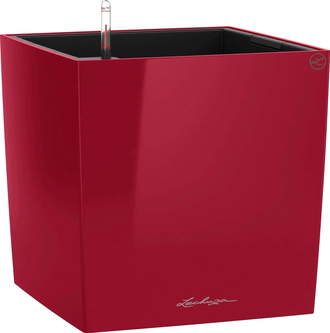 Lechuza Květináč Cube Premium 50, červená vysoce lesklá, 50 x 50 x 50 cm Lechuza Květináč Cube Premium 50, červená vysoce lesklá, 50 x 50 x 50 cm