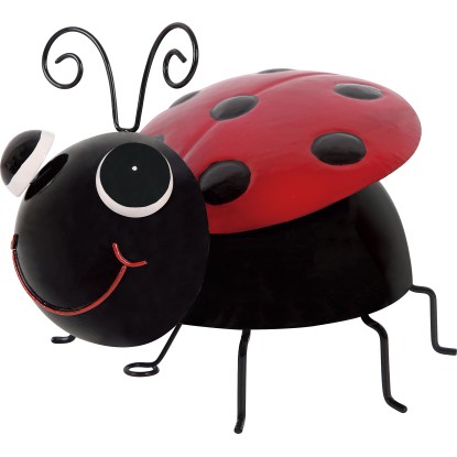 Dekorativní figurka beruška kovová 16 x 13 cm Dekorativní figurka beruška kovová 16 x 13 cm