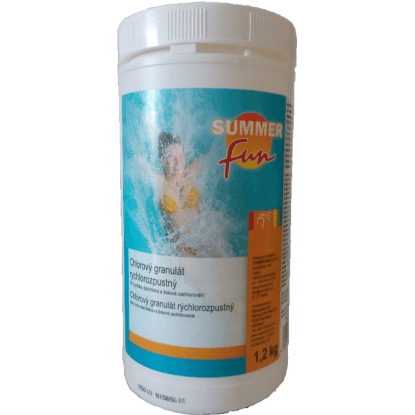 Summer Fun Chlórový granulát rychlorozpustný 1,2 kg Summer Fun Chlórový granulát rychlorozpustný 1,2 kg