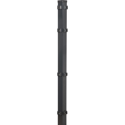 Floraworld Rohový plotový sloupek s upínacími deskami antracit 6 x 6 x 200 cm Floraworld Rohový plotový sloupek s upínacími deskami antracit 6 x 6 x 200 cm