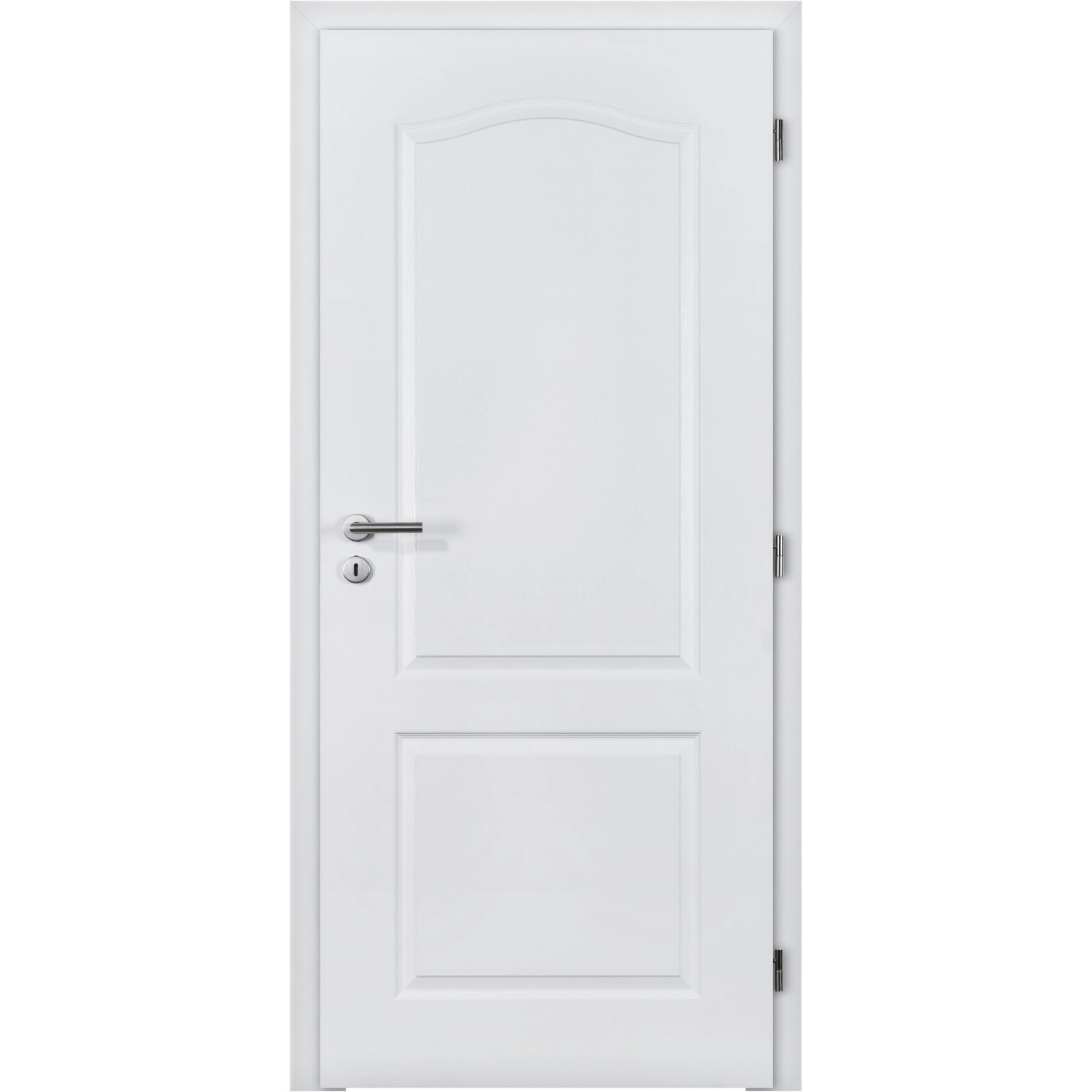 Doornite Interiérové dveře Claudius plné lakované, bílé, 70 P Doornite Interiérové dveře Claudius plné lakované, bílé, 70 P