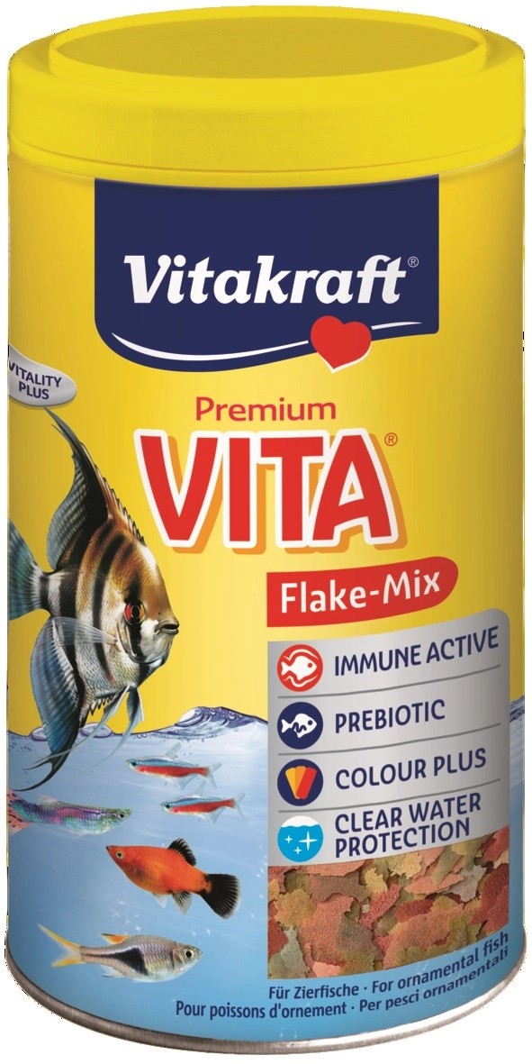 Vitakraft Kompletní krmivo pro akvarijní ryby Premium Vita Flake Mix