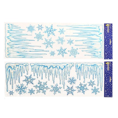 EverGreen Vánoční okenní dekorace se zimním motivem EverGreen Vánoční okenní dekorace se zimním motivem