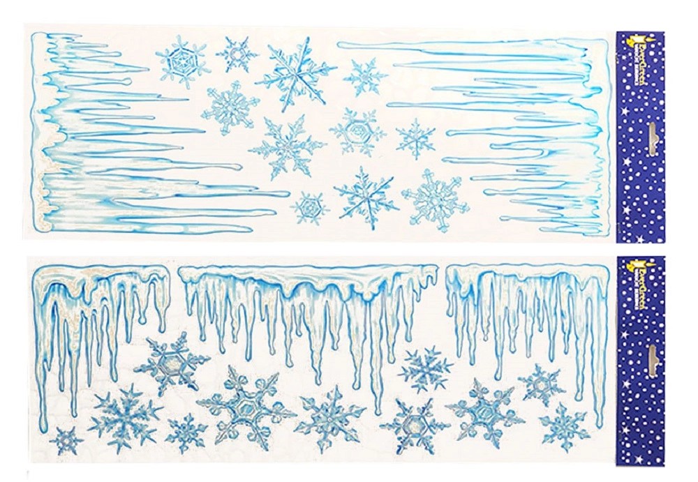 EverGreen Vánoční okenní dekorace se zimním motivem EverGreen Vánoční okenní dekorace se zimním motivem