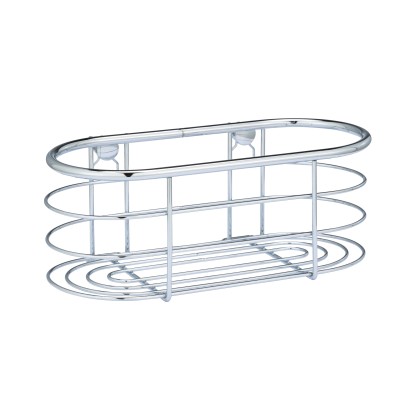 Wenko Koupelnová police Trestina, lesklá stříbrná, 26 x 14 x 10,5 cm Wenko Koupelnová police Trestina, lesklá stříbrná, 26 x 14 x 10,5 cm