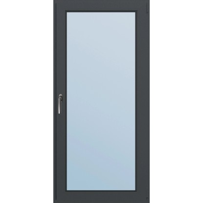 Dveře balkónové plastové 6-komorové, 3-sklo, antracit, 2100 x 800 mm, P Dveře balkónové plastové 6-komorové, 3-sklo, antracit, 2100 x 800 mm, P